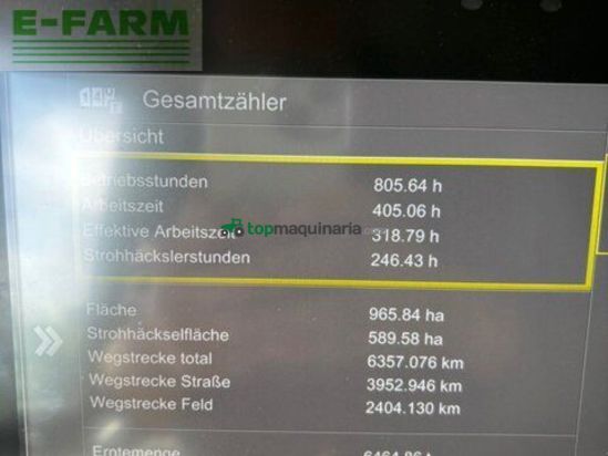 Cosechadora de Cereal - Claas - lexion 5500 montana