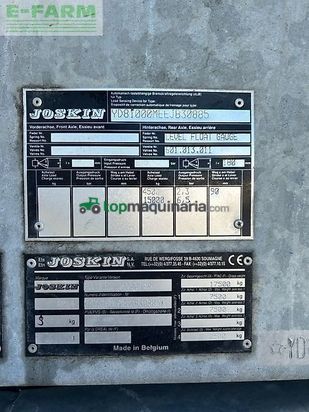 Cuba de purin - Joskin - modulo 2 10000 meb