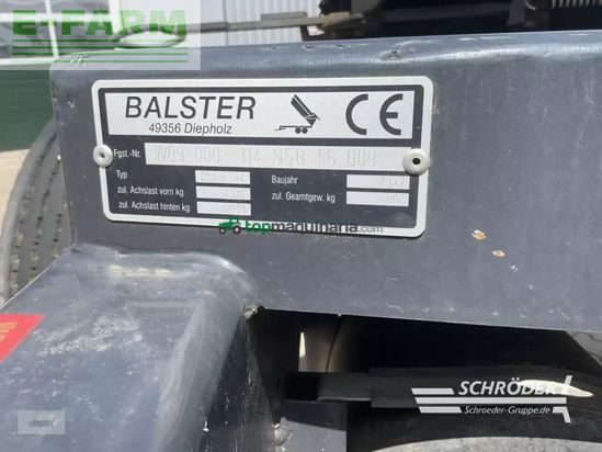 Remolqu agrícola -  - balster - dollyachse edah 14