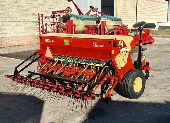 Sembradora en línea convencional - Sola - trisem  294 