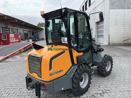 Minicargadora - Giant - g 2700hd+ mit kabine & weidemann hv