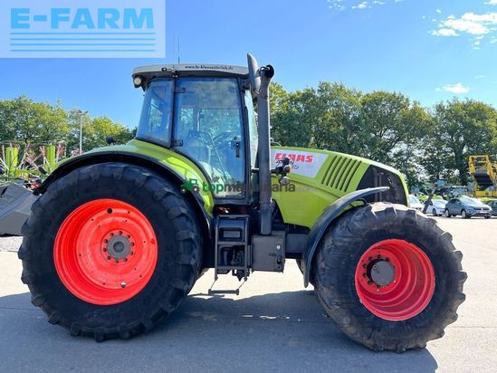 Tractor agrícola - Claas - axion 840 cebis hexa, fkh + fzw