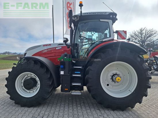 Tractor agrícola - Steyr - 6280 absolut cvt
