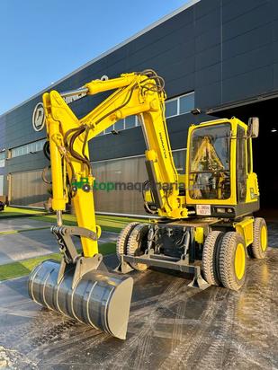 Excavadora de ruedas   Komatsu Pw 95 