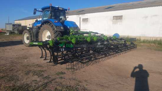 CULTIVADOR SEMICHISEL DE 31 BRAZOS ELASTOMEROS 35X35 EN 3 FILAS