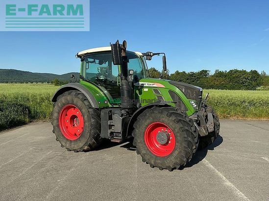 Tractor agrícola - Fendt - vario 724 s4