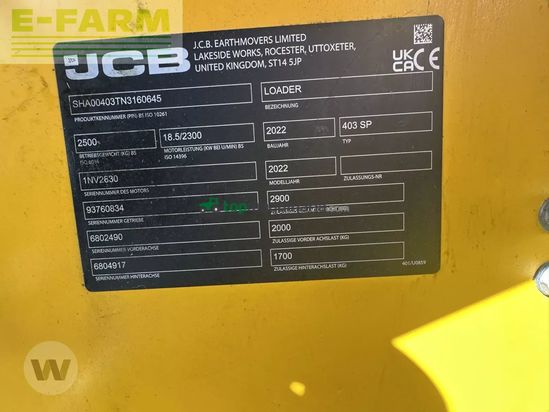 Telescopica - JCB - 403 agri