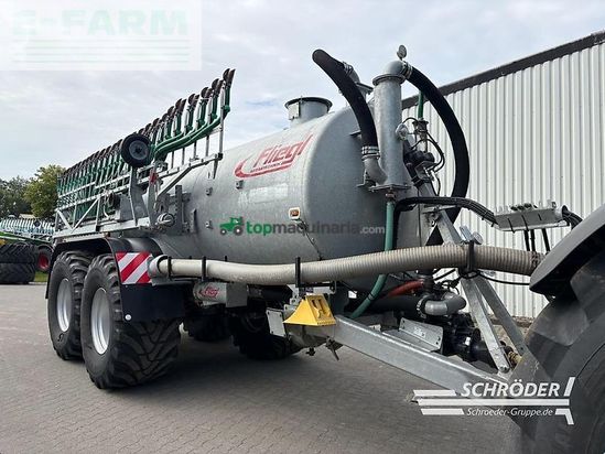 Cuba de purin - Fliegl - vfw 14000 | 15 meter schleppschuh