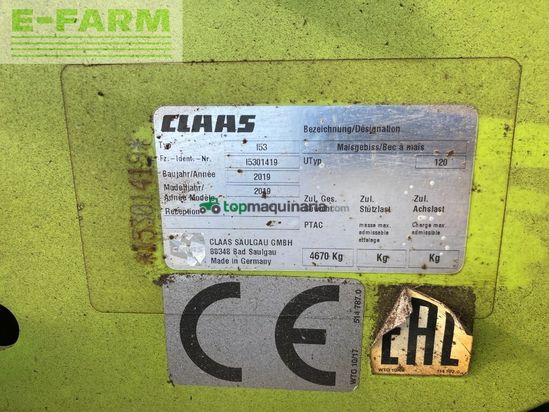 Cabezal - Claas - orbis 900