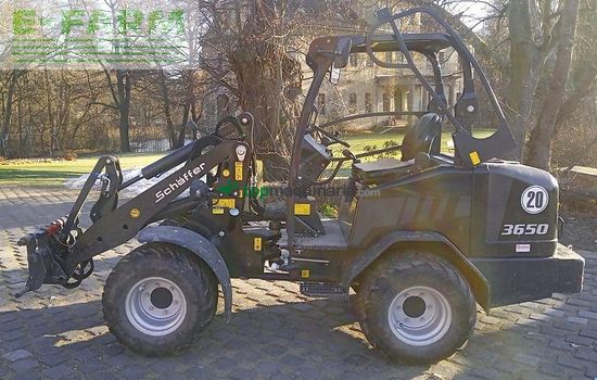 Minicargadora - Schaffer - 3650 black edition