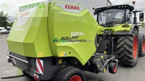 Empacadora gigant - Claas - rollant 520 rc