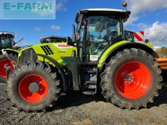 Tractor agrícola - Claas - arion 660 cmatic cebis cemis CMATIC CEBIS