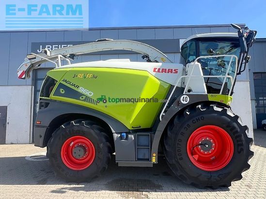 Cosechadora de Cereal - Claas - jaguar 960 + orbis 750 + pu300
