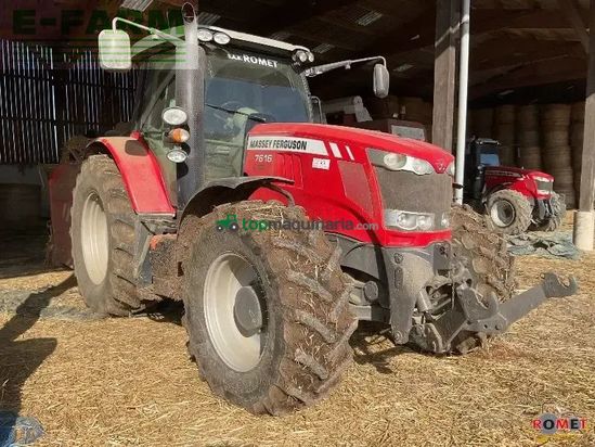Tractor agrícola - Massey Ferguson - 7616 d6 ex