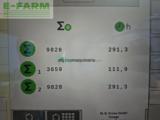 Empacadora gigant - Krone - comprima v 180 xc