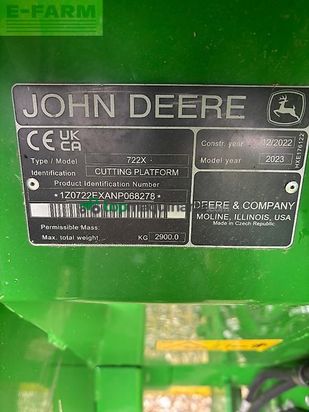 Cosechadora de Cereal - John Deere - t560