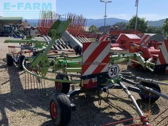 Rastrillo - Claas - liner 750 twin