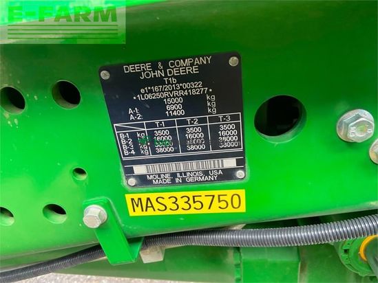 Tractor agrícola - John Deere - 6r250