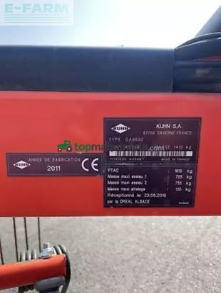 Rastrillo - Kuhn - ga 6632 masterdrive
