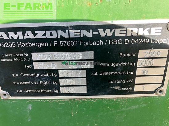 Esparcidor - Amazone - zg-b 8200 ultra hydro