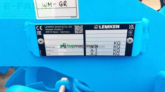 Grada de disco - Lemken - rubin 10/300 u