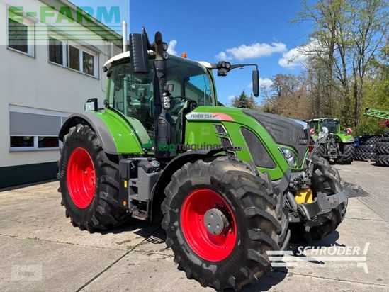 Tractor agrícola - Fendt - 724 vario s4 profi plus