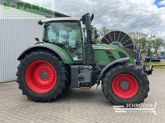 Tractor agrícola - Fendt - 718 vario s4 profi plus