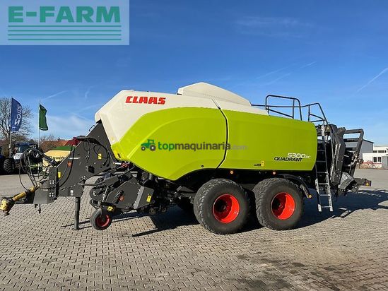 Empacadora gigant - Claas - quadrant 5300 rc