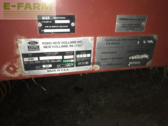 Empacadora gigant - New Holland - 640 B Bale Command