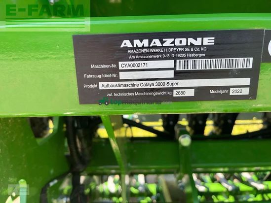 Combinado de siembra - Amazone - ke3002/cataya3000super