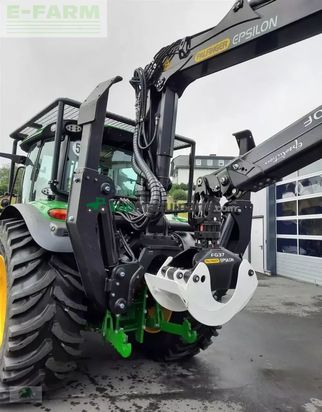 Tractor agrícola - John Deere - 6r 150 mit ladekran