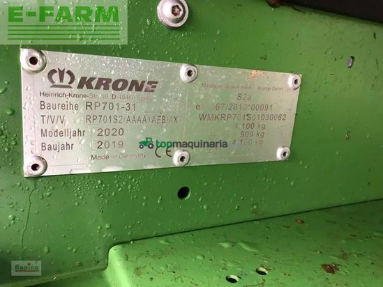 Empacadora gigant - Krone - comprima v 150 xc