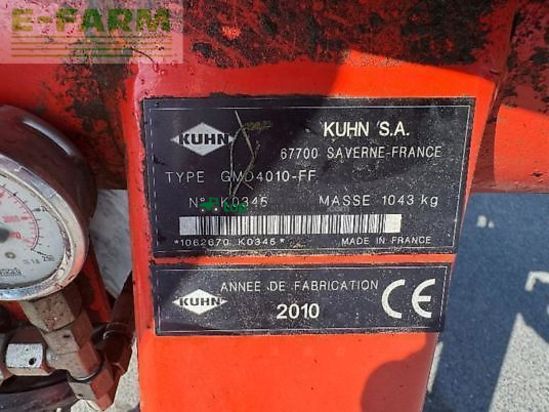 Cortacésped manual - Kuhn - gmd4010