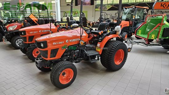 Tractor agrícola - Kubota - ek1-261 hst inkl. mähwerk
