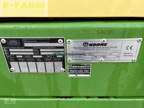 Remolqu agrícola - Krone - 4 xl gd