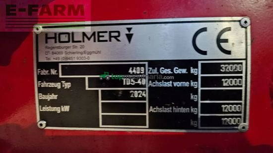 Cosechadora de Cereal - Holmer - terrados 5 terrados 5