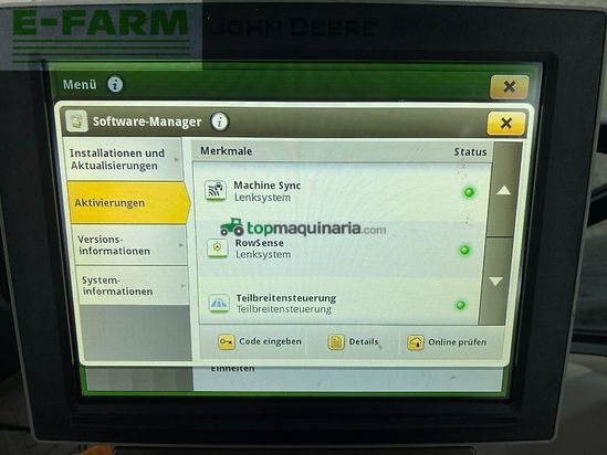 Tractor agrícola - John Deere - 6r185 black-edition