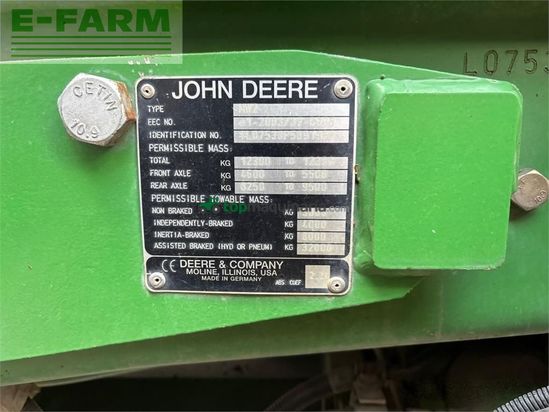 Tractor agrícola - John Deere - 7530 premium