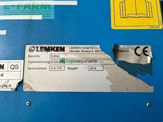 Sembradora - Lemken - zirkon 12 / saphir 7