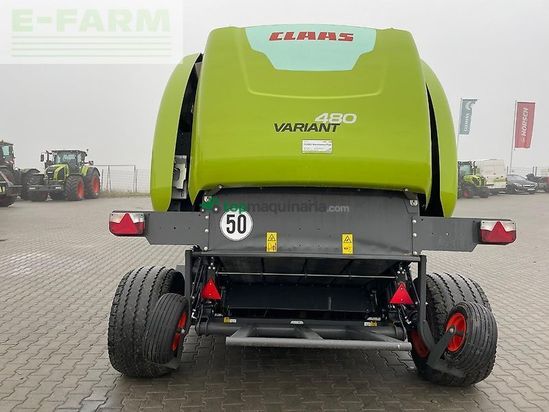 Empacadora gigant - Claas - variant 480 rc pro