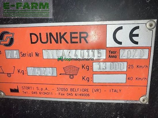 Remolqu esparcidor - Storti - dunker t2 240