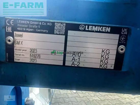 Arado - Lemken - juwel 6 m x