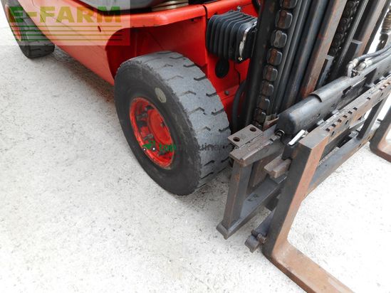 Elevadora - Linde - h25d-02 triplex 6,4m + ss ( perkins motor )