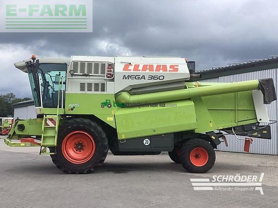 Cosechadora de Cereal - Claas - dominator 360 mega + c 600 schneidwerk