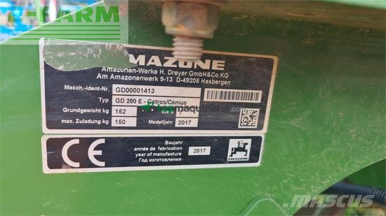 Grada de disco - Amazone - catros+ 3001 mit gd 201