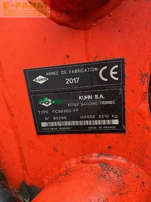 Cortacésped manual - Kuhn - fc 9530 d