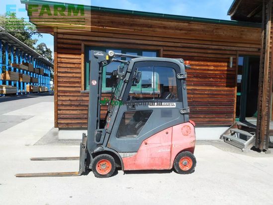 Elevadora - Linde - h16d-01 triplex + ss + kabine