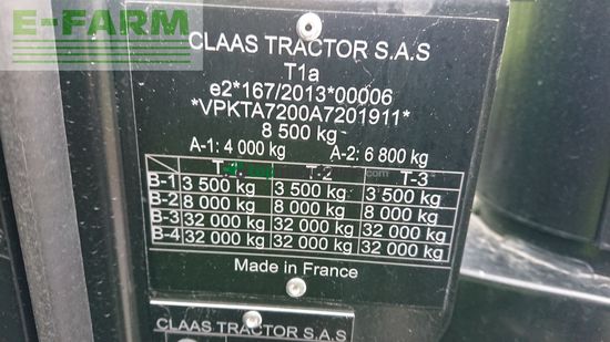 Tractor agrícola - Claas - arion 410 stage v (cis)