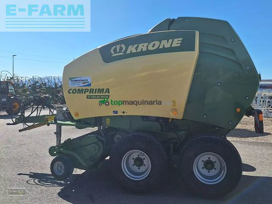 Empacadora gigant - Krone - comrima v 150 xc plus tandem