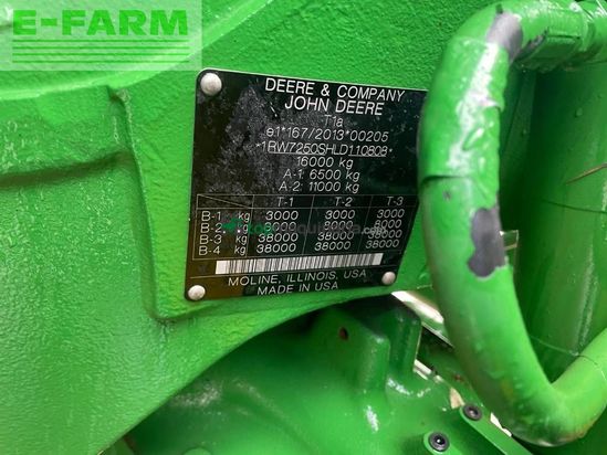 Tractor agrícola - John Deere - 7r 250